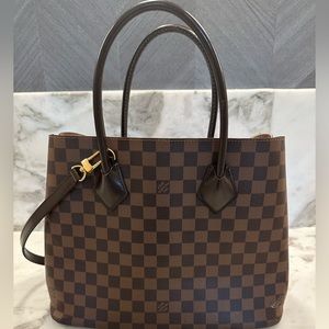 Authentic Louis Vuitton Handbag Damier Brown